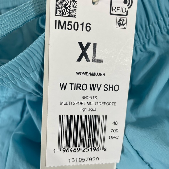 NWT Adidas Women Light Green Athletic Shorts Size XL - Picture 8 of 10